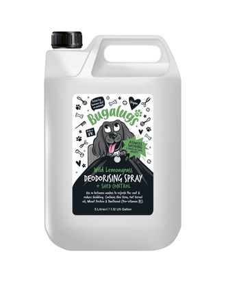Bugalugs Shed Control Deodorising Spray - preparat odświeżający szatę i zmniejszający wypadanie sierści - 5L
