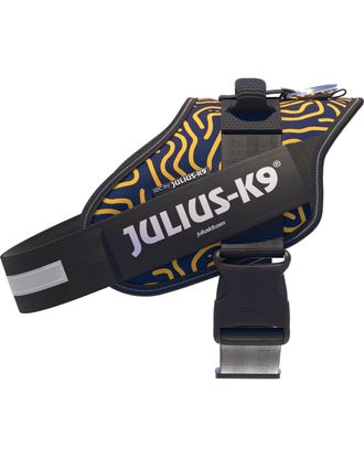 Julius-K9 IDC Powerharness Canyon - szelki dla psa, z odblaskami, wzór Canyon