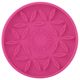 Kiwi Walker Slow Licking Bowl Flower Mini - Round Licking Mat for Dogs with Flower-Shaped Ridges