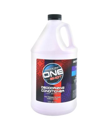 One Shot Deodorizing De-Skunk Conditioner - profesjonalna odżywka silnie deodoryzująca dla psów, kotów, koni, koncentrat 1:5 - 3,8L