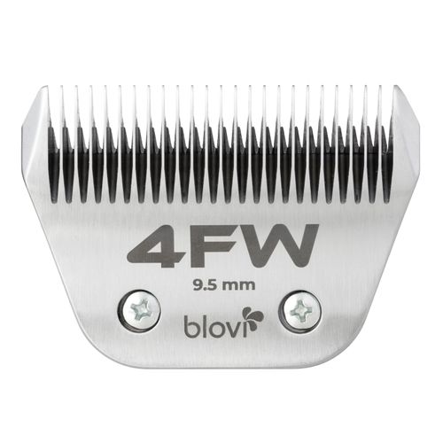 Blovi Prime Line Blade nr 4FW - szerokie stalowe ostrze do maszynki dla psa, Snap-On, 9,5mm