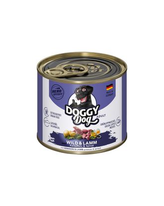 Doggy Dog Venison & Lamb - bezzbożowa mokra karma dla psa, z dziczyzną i jagnięciną - 200g