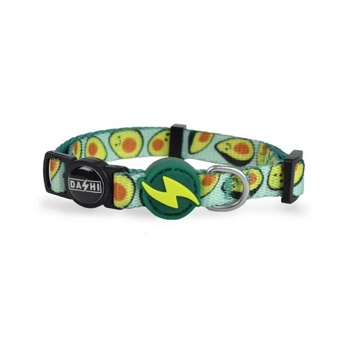 Dashi Avocado Cat Collar - obroża dla kota, wzór awokado