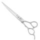 Kenchii Love Curved Scissors - profesjonalne nożyczki groomerskie z ergonomicznym uchwytem, gięte