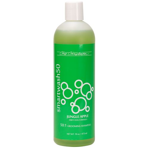 Chris Christensen Smart Wash Jungle Apple Shampoo - szampon głęboko oczyszczający dla psa i kota, o zapachu jabłka, ananasa i lasu deszczowego, koncentrat 1:50