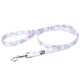 Julius-K9 MoreColor Basic Leash Cartoon 120cm - tape leash with flower pattern