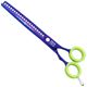 P&W Carat Chunker Scissors 7" - degażówki jednostronne z mikroszlifem, 21 ząbków
