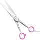 Geib Gator Curved Scissors - nożyczki groomerskie gięte, z japońskiej stali nierdzewnej, z mikroszlifem