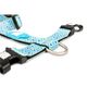 Max&Molly H-Harness Retro Blue - kolorowe szelki dla psa i szczeniaka, regulowane