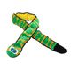 Outward Hound Durablez Snake XXL Green - duża, piszcząca zabawka dla psa, bez wypełnienia, zielony wąż