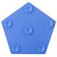 Kiwi Walker Slow Licking Bowl Penta - Licking Mat for Dogs, Pentagon-Shaped