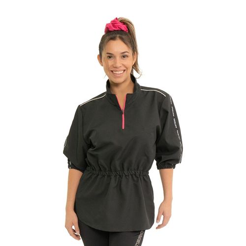 Artero Nairobi Negra Blouse - damska bluza groomerska z gumą w talii