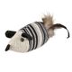 Flamingo Cat Pirin Rat 24cm - stylowy szczurek dla kota z grzechotką, piórkami i kocimiętką