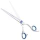 Shernbao Three Star Straight 7.5" - Grooming Shears with Ergonomic Handle, Straight