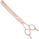 Geib Gold Pearl Curved Chunker 7.5" - degażówki jednostronne gięte, 35 ząbków, w eleganckim złotym kolorze