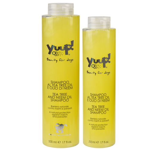 Yuup! Home Tea Tree and Neem Oil Shampoo - szampon chroniący przed kleszczami i pchłami
