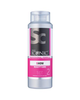 True Iconic Show Beauty Care - intensywnie nawilżająca odżywka do długiej sierści z olejkiem arganowym i witaminą E - 400ml