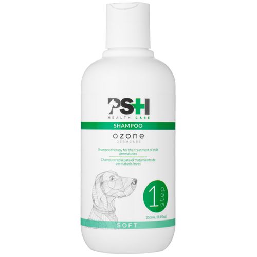 PSH Ozone Soft Shampoo 250ml - dermatologiczny szampon dla psa, w łagodnym przebiegu chorób skóry
