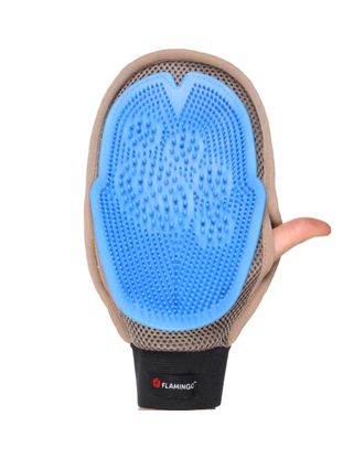 Flamingo Thumb Glove - rękawica do sierści, wielozadaniowa