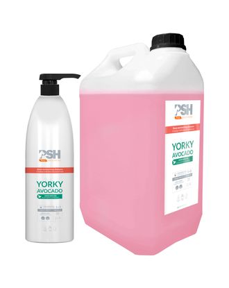 PSH Pro Yorky Avocado Shampoo - szampon nawilżający do długiej sierści, koncentrat 1:3