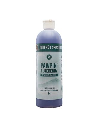 Nature's Specialties Pawpin Blueberry Tearless Shampoo - szampon dla psa i kota dodający blasku, koncentrat 1:16 - 473ml