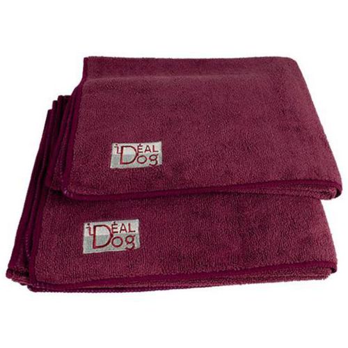 Chadog Microfibre Towel - bardzo chłonny ręcznik z mikrofibry, burgundowy