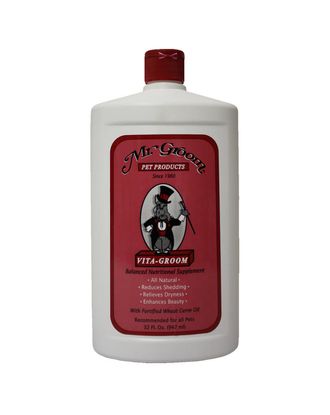 Mr Groom Vita-Groom - suplement diety wspomagający prawidłowe funkcjonowanie skóry psa i kota - 946ml