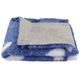 Blovi DryBed VetBed A+ - Non-Slip Pet Bed, Blue-White