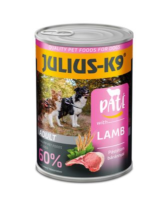 Julius-K9 Lamb 400g - pełnoporcjowa mokra karma dla psa z jagnięciną