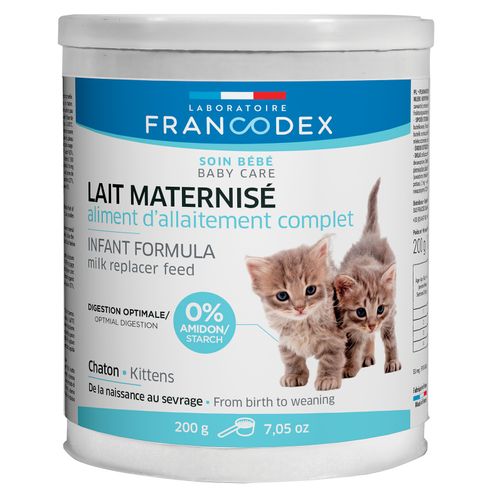 Francodex Kittens Milk Formula 200g - mleko w proszku dla kociąt, preparat mlekozastępczy