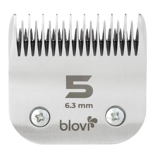 Blovi Prime Line Blade nr 5 - stalowe ostrze do maszynki dla psa, Snap-On, 6,3mm