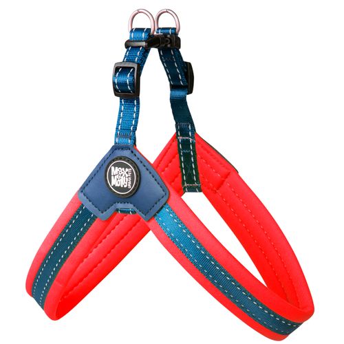 Max&Molly Q-Fit Harness Red - szelki step in dla psa, lekkie i regulowane