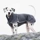 Sportti Pomppa Graphite - wodoodporny softshell dla psa, szary