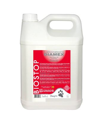 Diamex BioStop - szampon ochronny dla psa, z olejkami eterycznymi, odstraszający insekty, koncentrat 1:8 - 5L