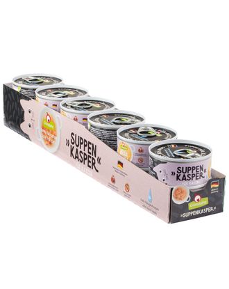 GranataPet Suppenkasper Salmon & Poultry - zupa dla kota, łosoś i drób - 12x 70g