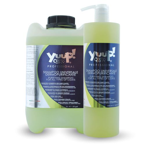 Yuup! Professional Purifying Shampoo - uniwersalny szampon oczyszczający do każdego typu szaty, koncentrat 1:20