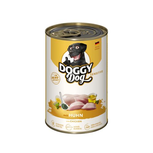 Doggy Dog Chicken Sensitive - bezzbożowa mokra karma dla psa, z kurczakiem