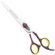 Geib Avanti Comfort Plus Straight Scissors - profesjonalne nożyczki proste z ergonomicznym uchwytem i mikroszlifem