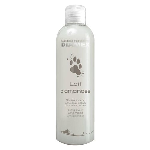 Diamex Lait D'amandes - szampon z olejkiem migdałowym, do wszystkich rodzajów sierści, koncentrat 1:8
