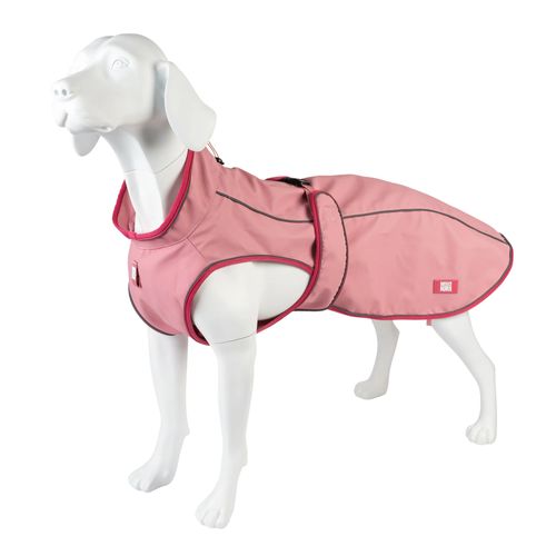 Max&Molly Raincoat for Dogs Matrix 2.0 Rose - kurtka dla psa, płaszcz przeciwdeszczowy, różowy