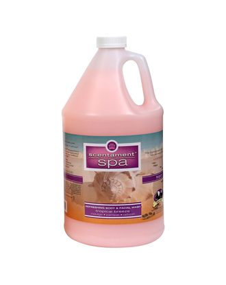 Best Shot Spa Tropical Breeze Facial & Body Wash - relaksacyjny płyn myjący do sierści, z naturalnymi wyciągami z tropikalnych owoców, koncentrat 1:10 - 3,8L