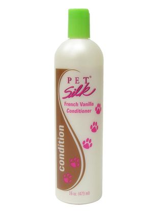 Pet Silk French Vanilla Conditioner 473ml - nawilżająca odżywka do skóry wrażliwej psa i kota, o zapachu wanilii, koncentrat 1:16