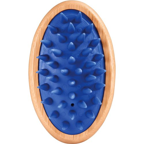 Artero Nature Laika Rubber Brush Blue - gumowa szczotka dla psa i kota, z szerokimi pinami