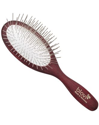 Blovi Red Wood Large Pin Brush - duża, owalna szczotka dla psa długowłosego, z długimi, metalowymi pinami 35mm