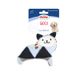 Record Knitted Cat Pedro Dog Toy - piszcząca zabawka dla psa, kot Pedro