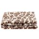 Blovi DryBed A+ - Non-Slip Pet Bed, White-Brown, Panther