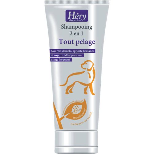 Hery 2en1 Tot Pelage 200ml - szampon z odżywką do każdego rodzaju sierści psa