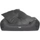 Biglo Milano Minky Gray - Comfortable & Soft Dog Bed
