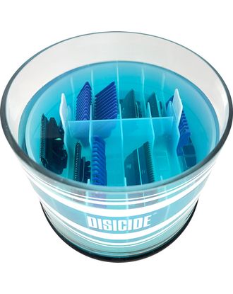 Disicide Blade Jar 1L - szklany pojemnik do dezynfekcji i przechowywania ostrzy, z plastikowym koszyczkiem