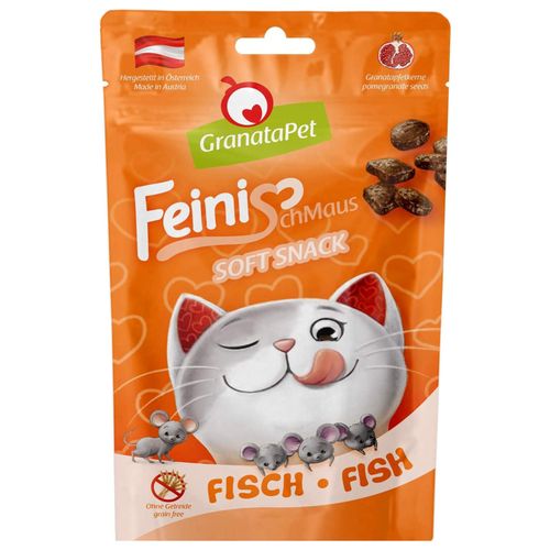 GranataPet FeiniSchmaus Fish 50g - miękkie smaczki dla kota, ryba
